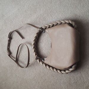 Dolce Vita Pippa Crossbody Shoulder Bag - Cafe Beige Taupe Tan